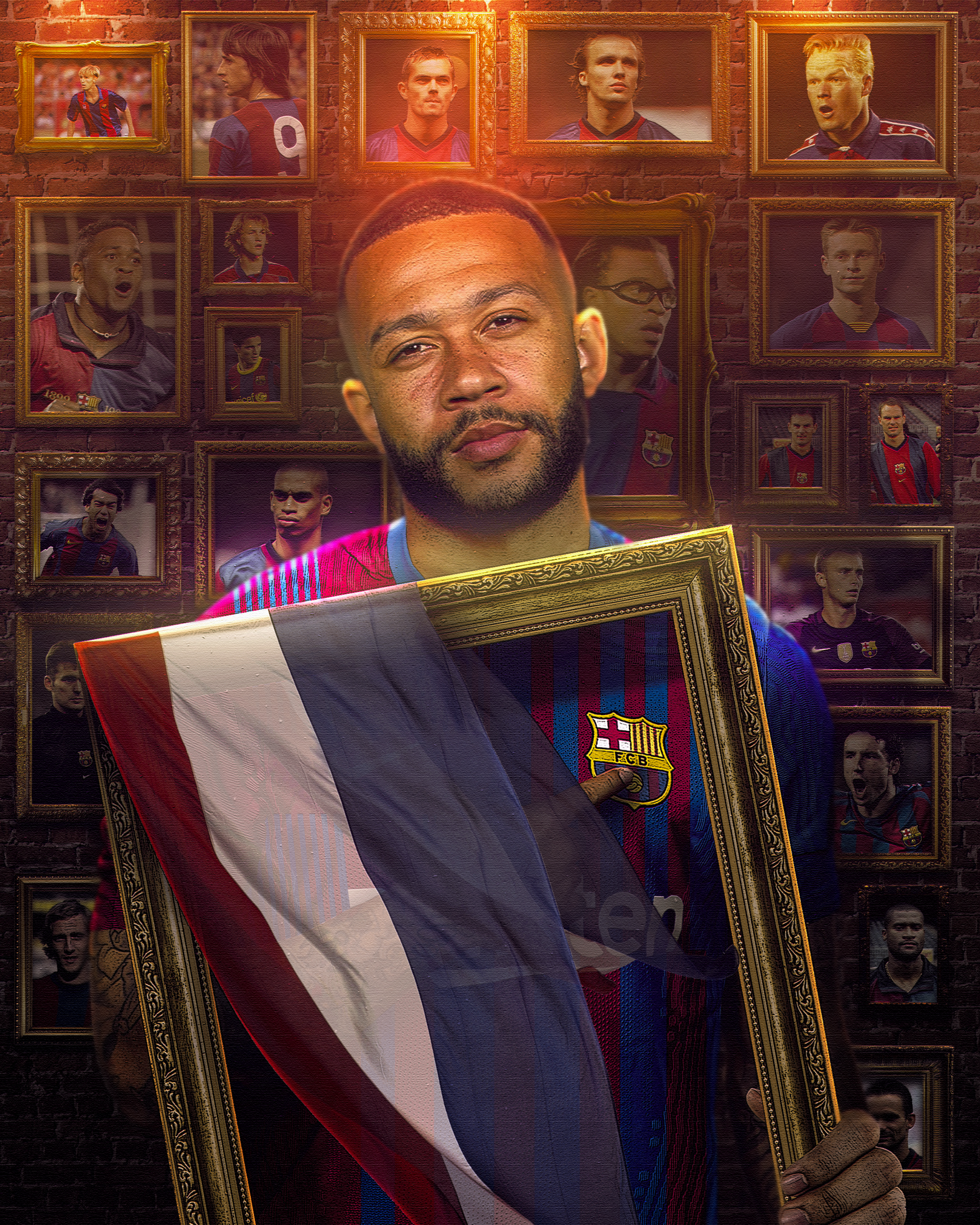 Memphis to FC Barcelona announcement